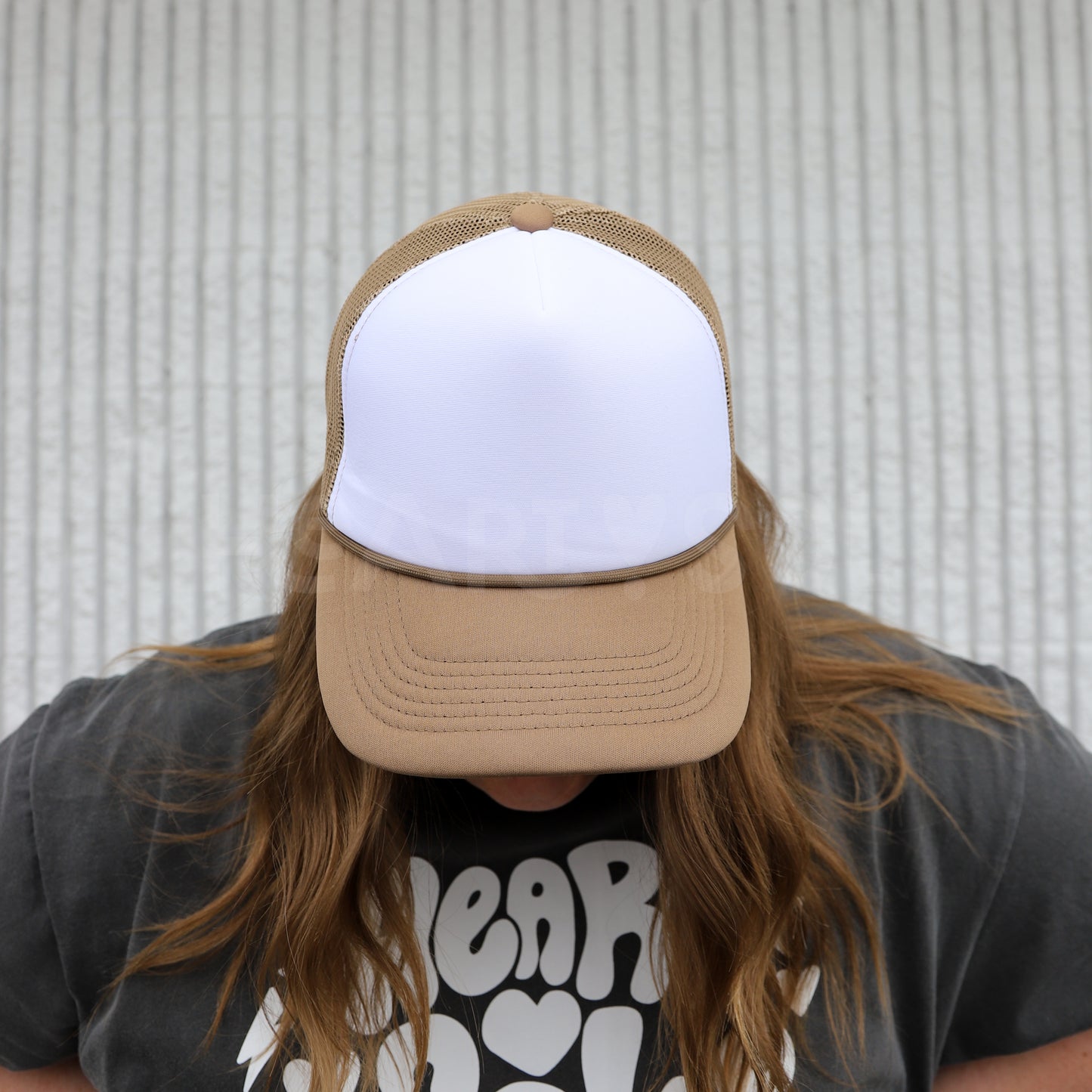 MOCHA TRUCKER HAT | HEART ❣︎ SOL EXCLUSIVE