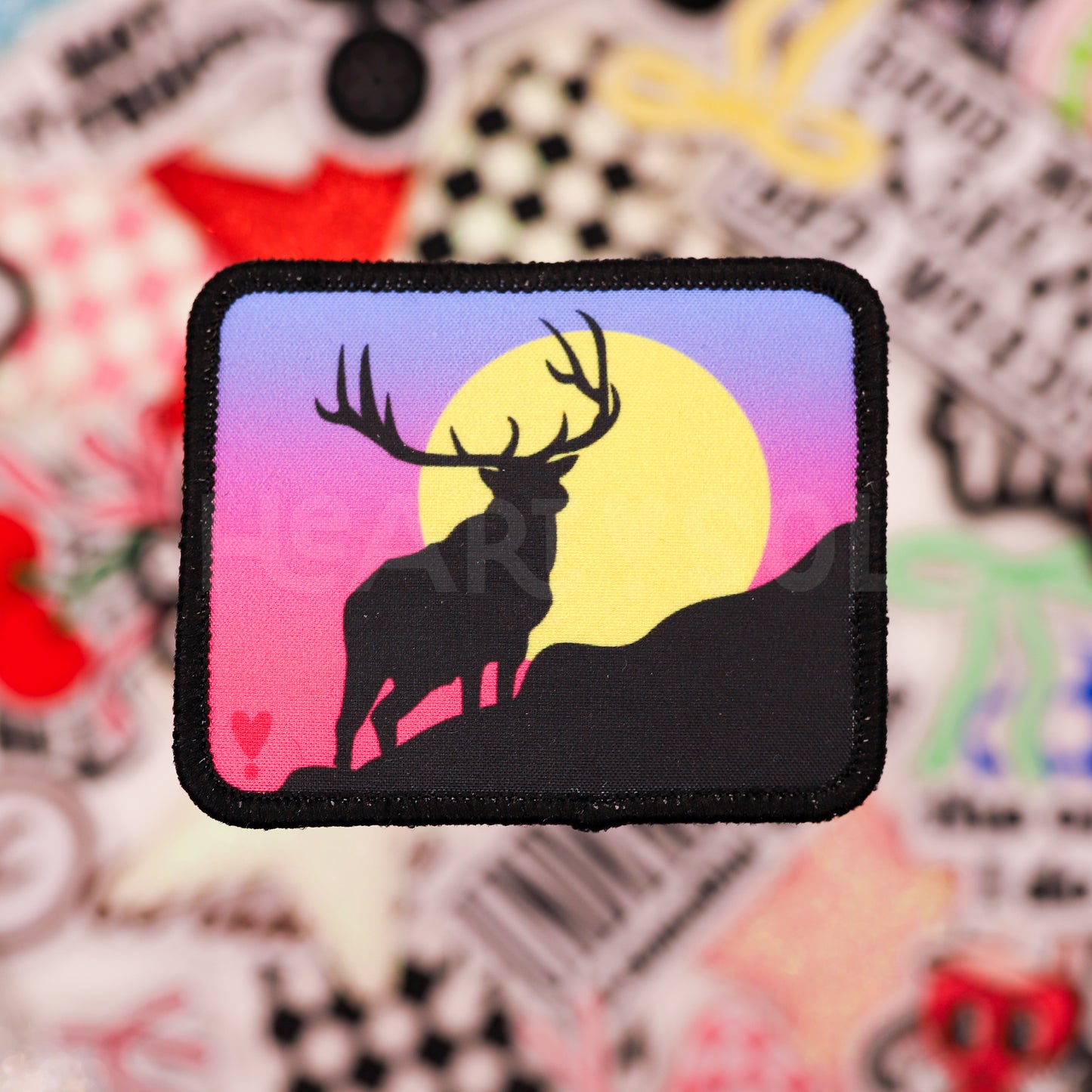 ELK ON THE HORIZON patch - 2 colors