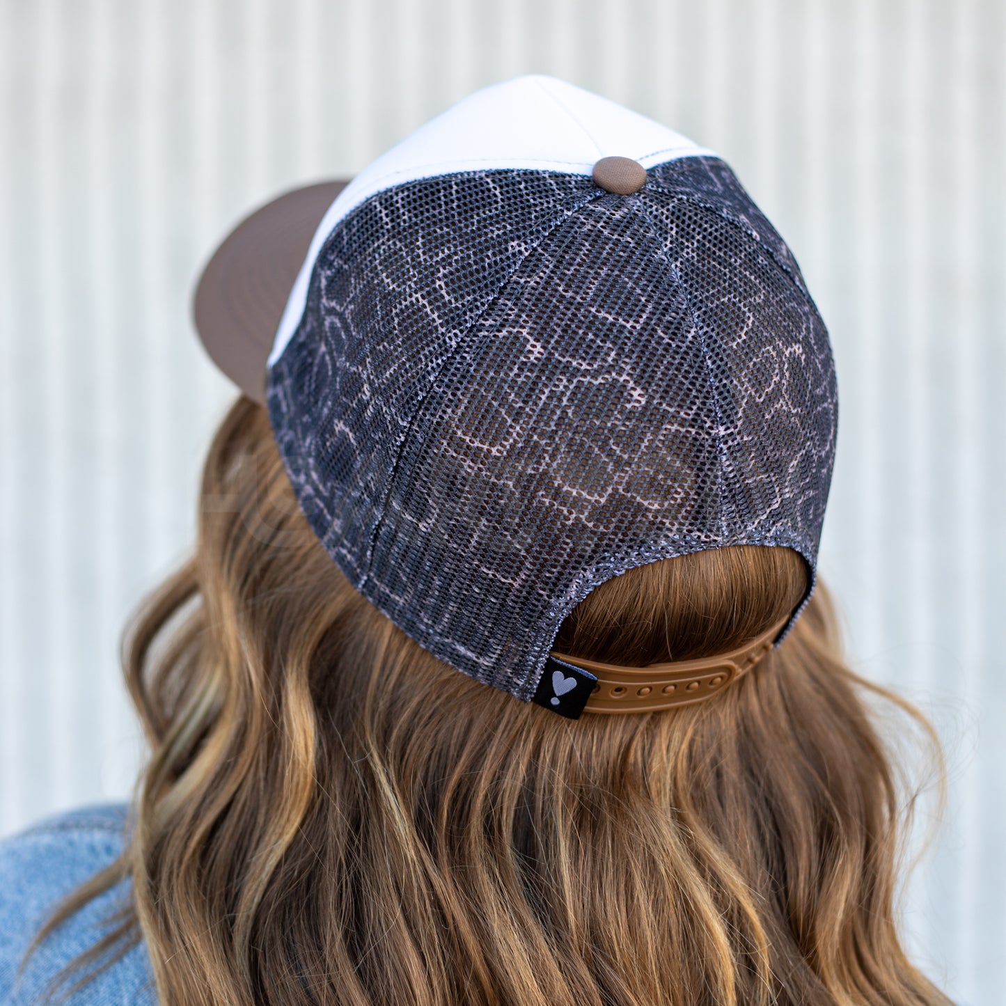 SNAKE SKIN TRUCKER HAT