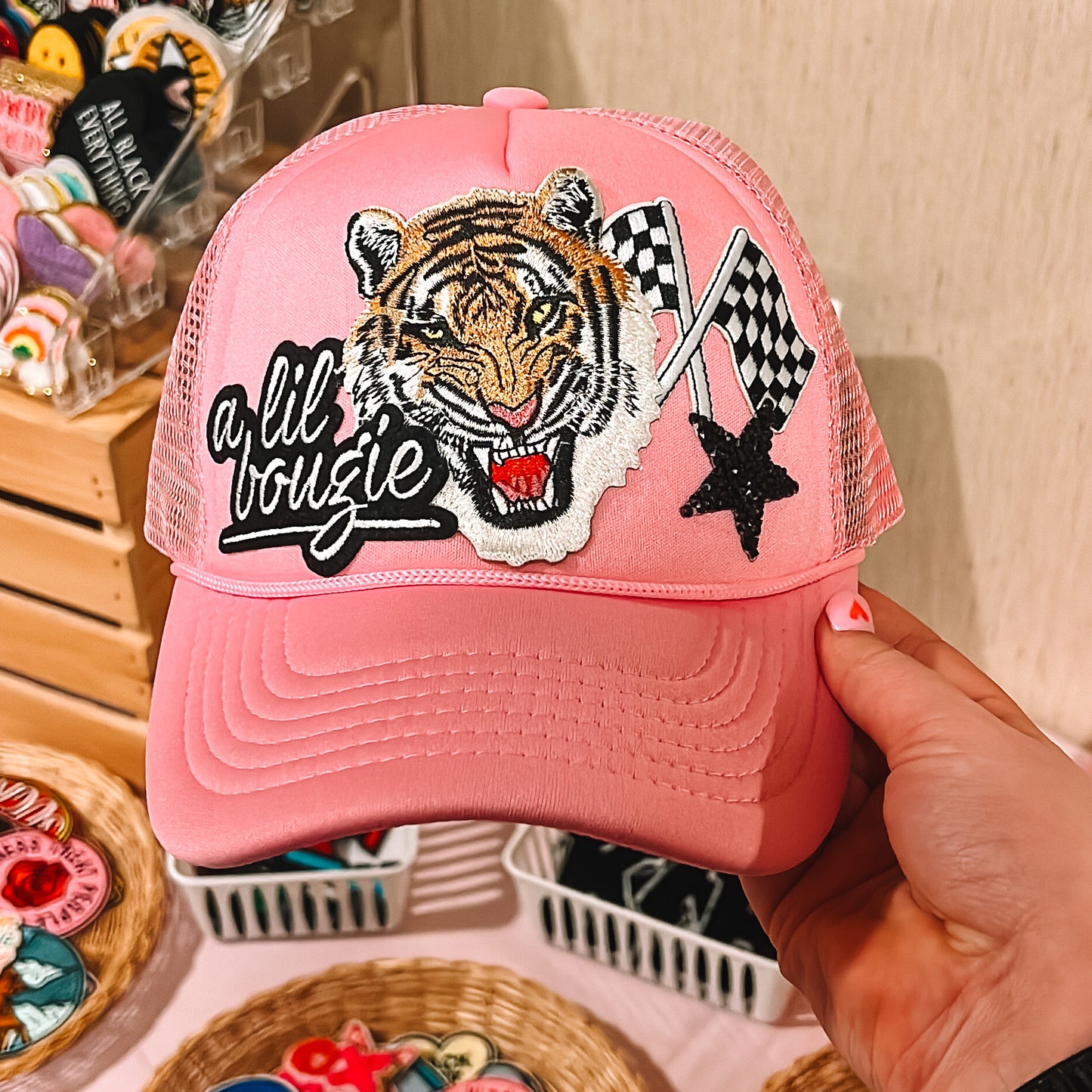 FOUR PATCH TRUCKER HAT