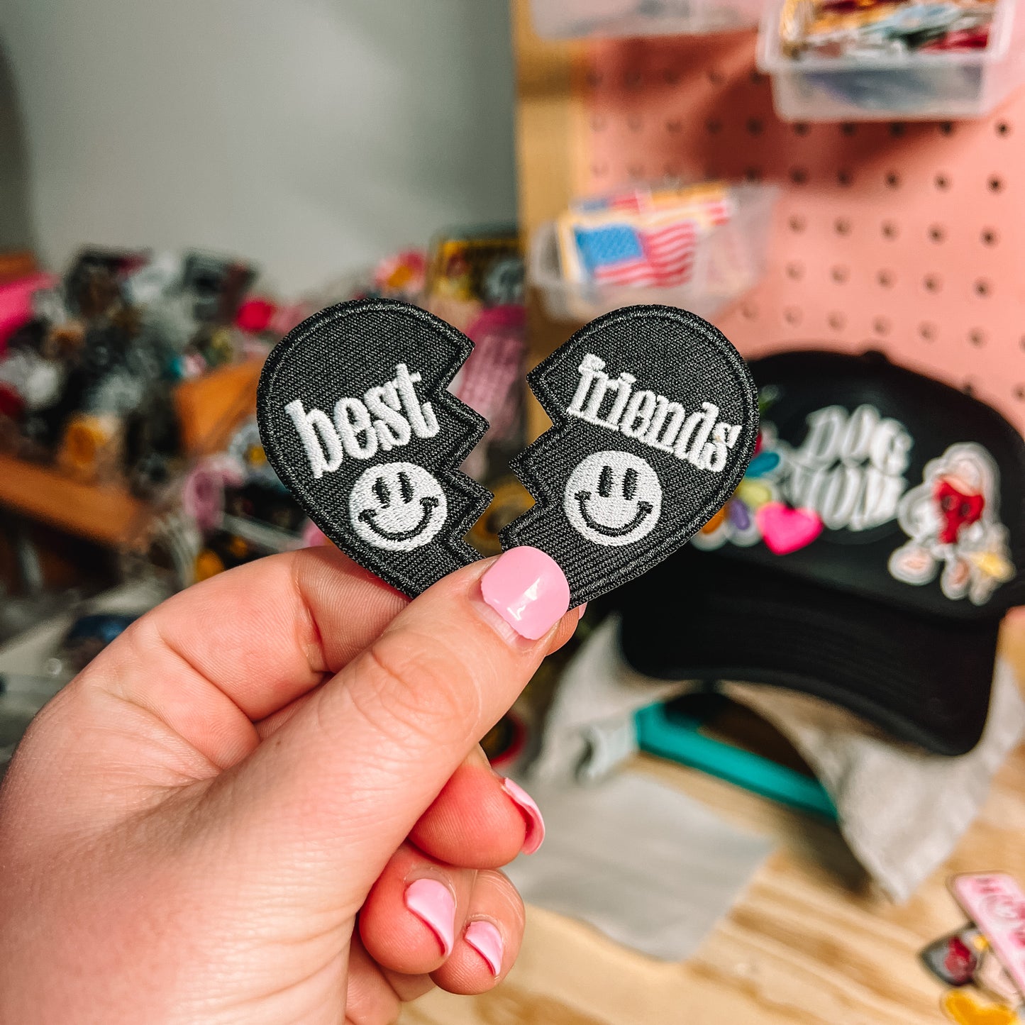 BEST FRIENDS CHARM patches