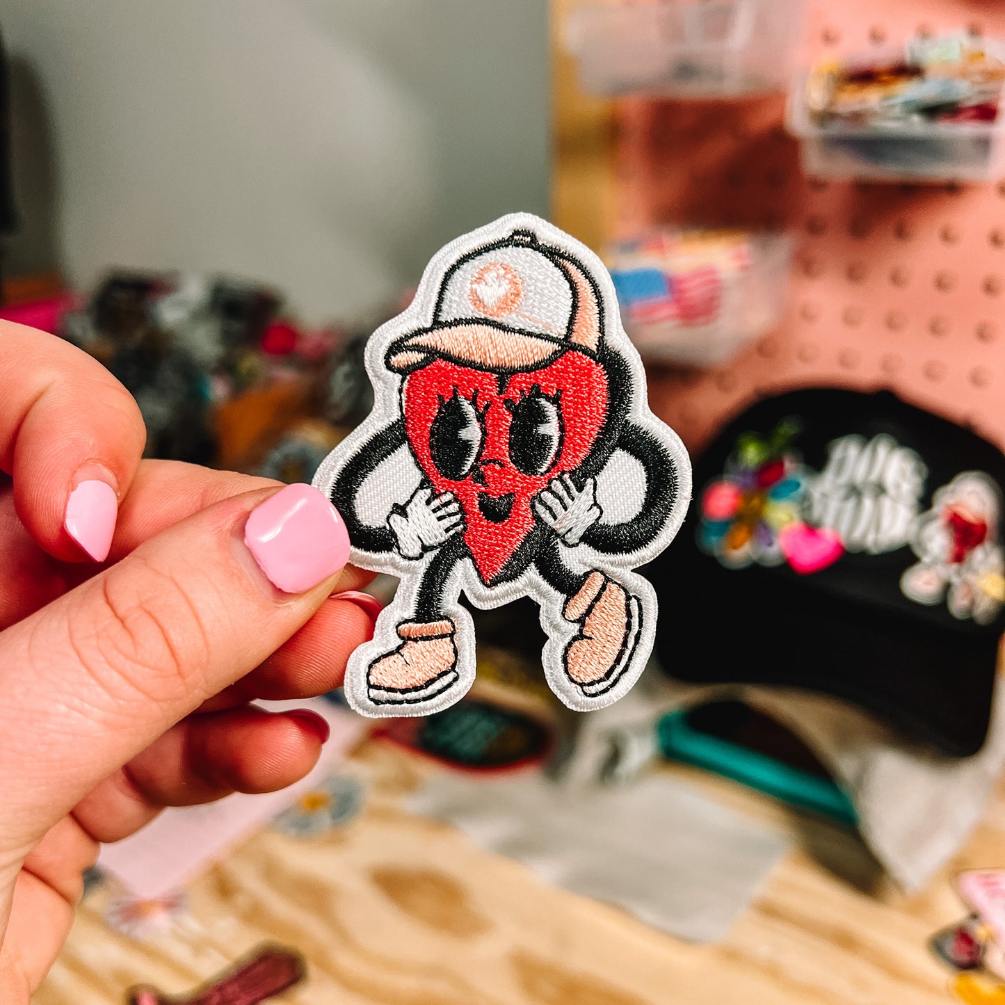 HEART CHARACTER patch