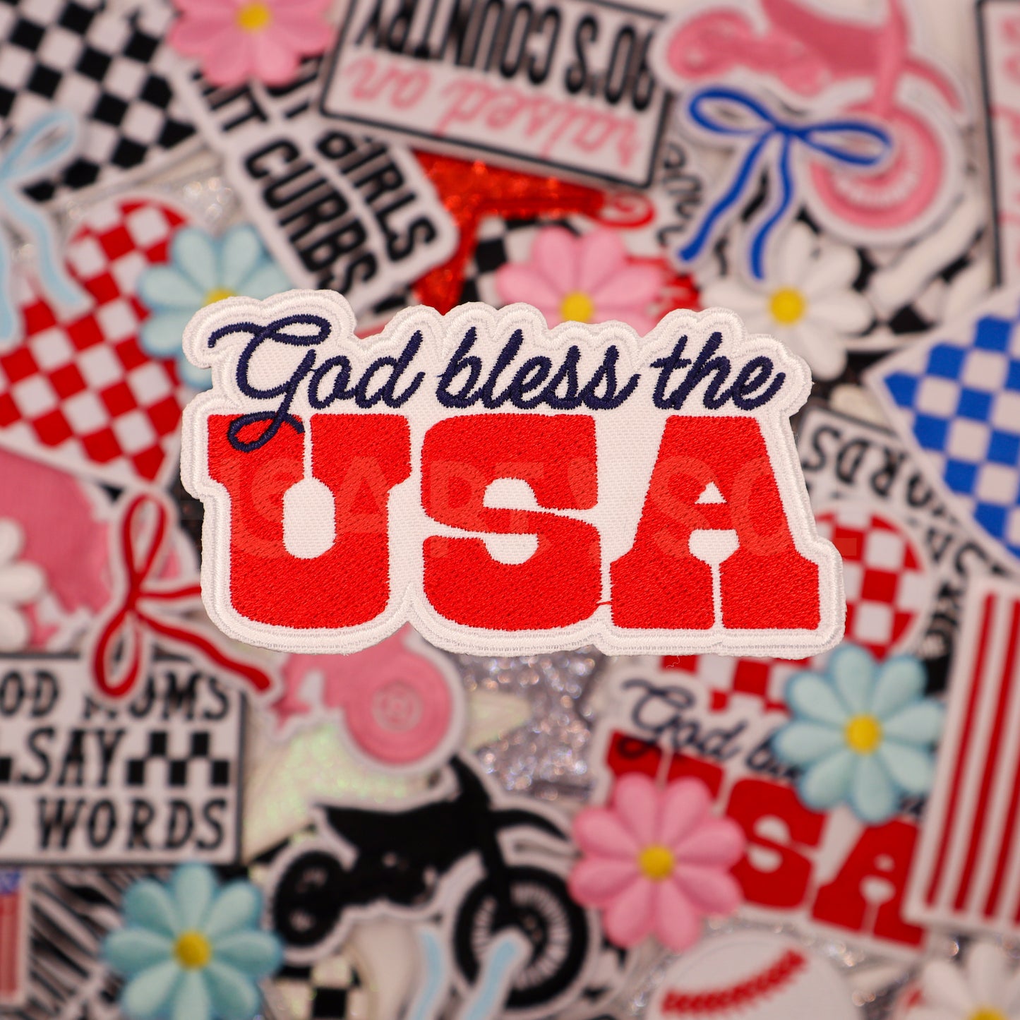 GOD BLESS THE USA patch