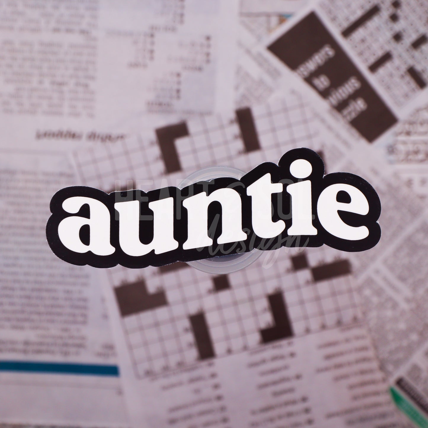 *AUNTIE sticker