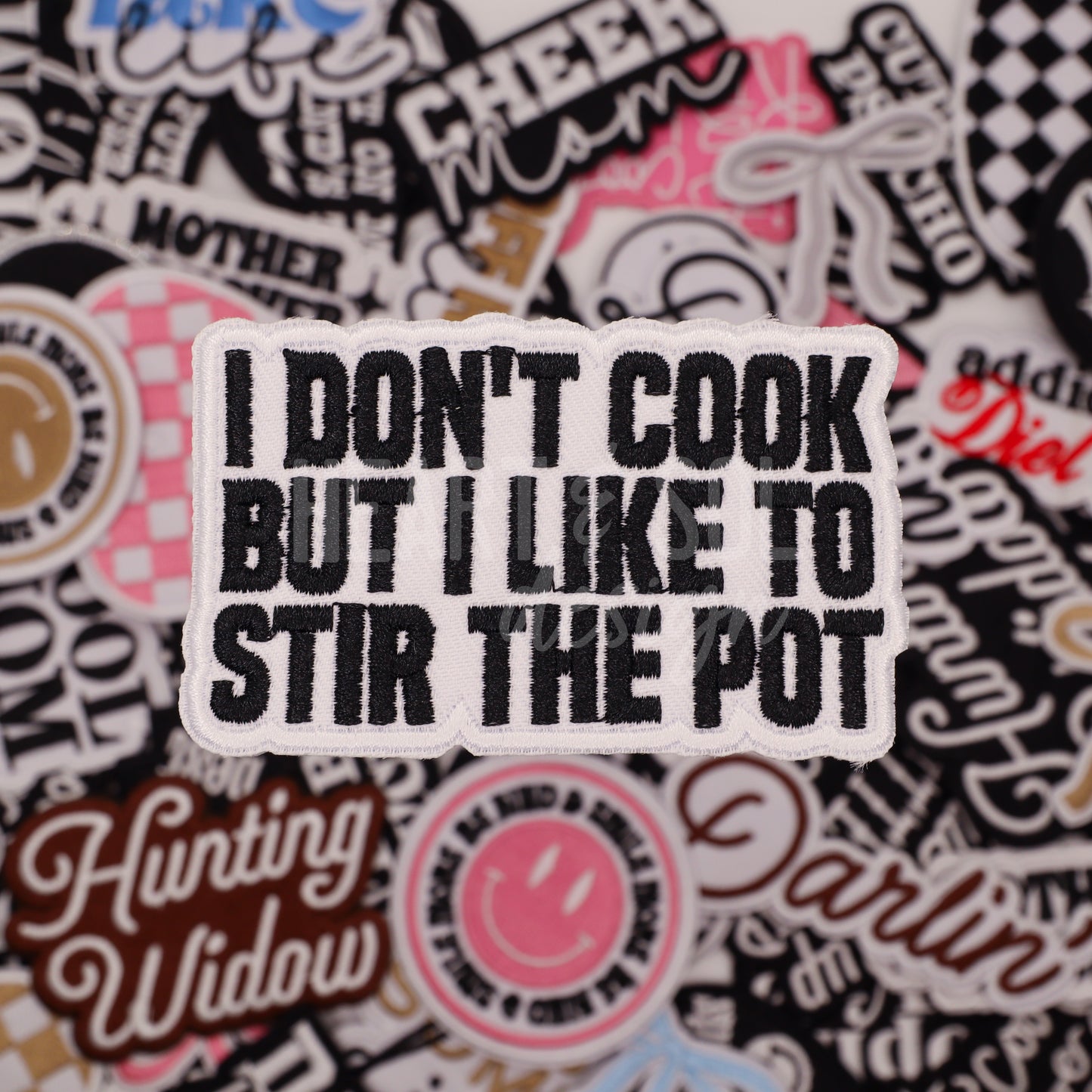 I DON'T COOK patch