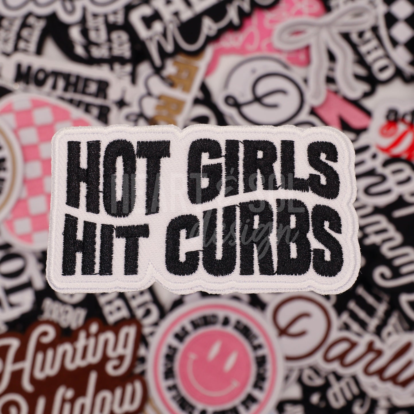HOT GIRLS HIT CURBS patch