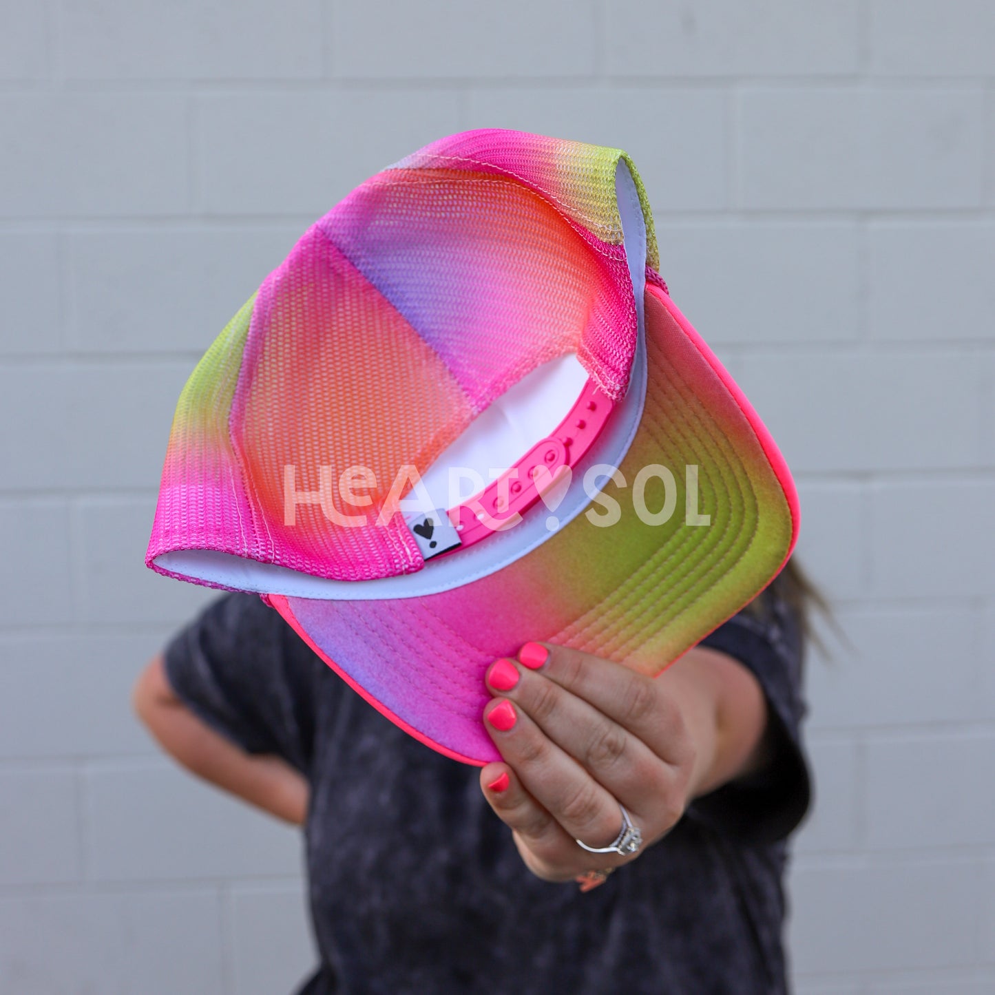 PINK CLOUD TRUCKER HAT
