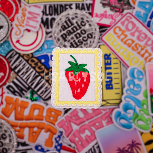 STRAWBERRY STAMP PATCH