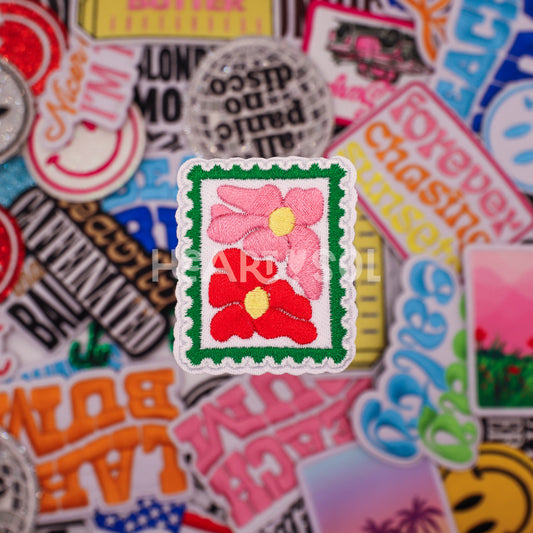 FLOWER STAMP PATCH