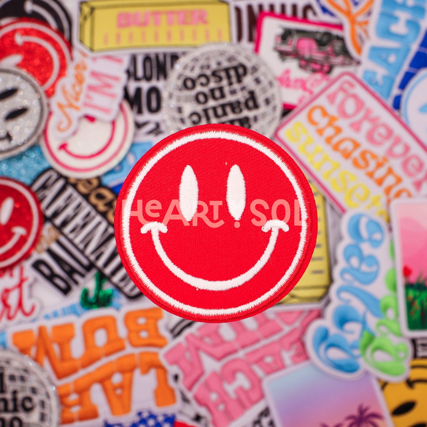 SMILEY FACE PATCH