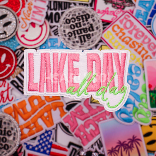 LAKE DAY ALL DAY PATCH