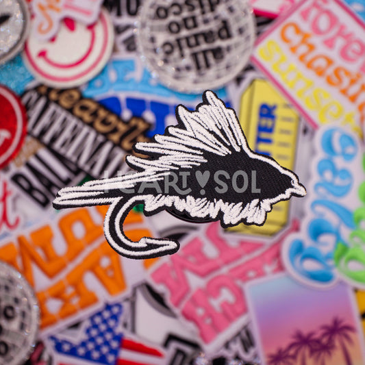 FLY FISHING HOOK PATCH