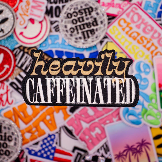 HEAVILY CAFFEINATED PATCH