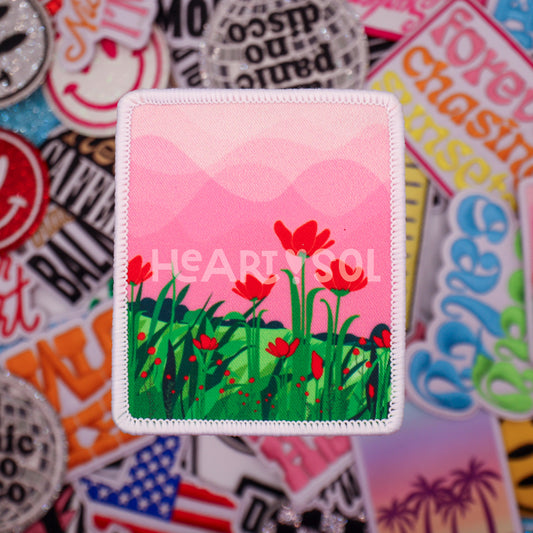 POPPY FIELDS PATCH