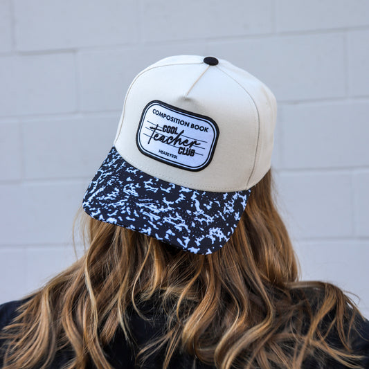 COOL TEACHER CLUB CANVAS HAT