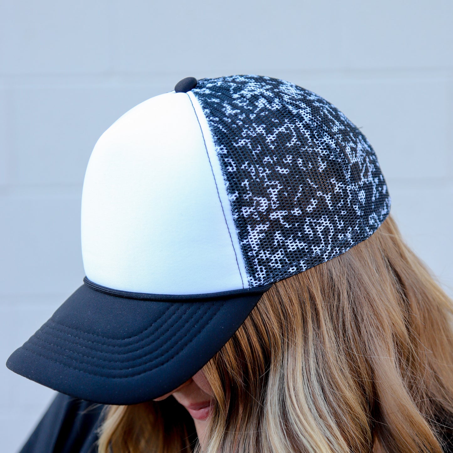 COMPOSITION NOTEBOOK FOAM TRUCKER HAT