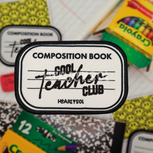 COOL TEACHER CLUB PATCH