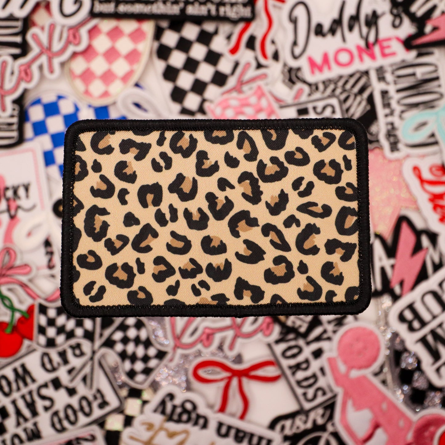 CHEETAH RECTANGLE PATCH
