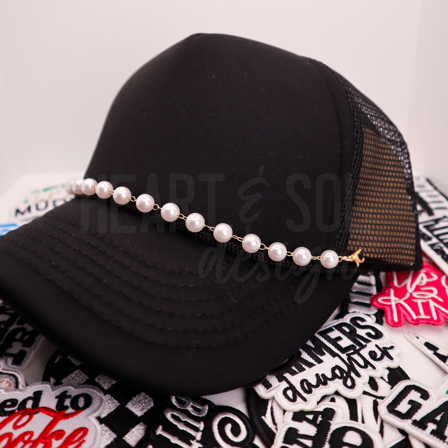 MINI PEARL hat chain