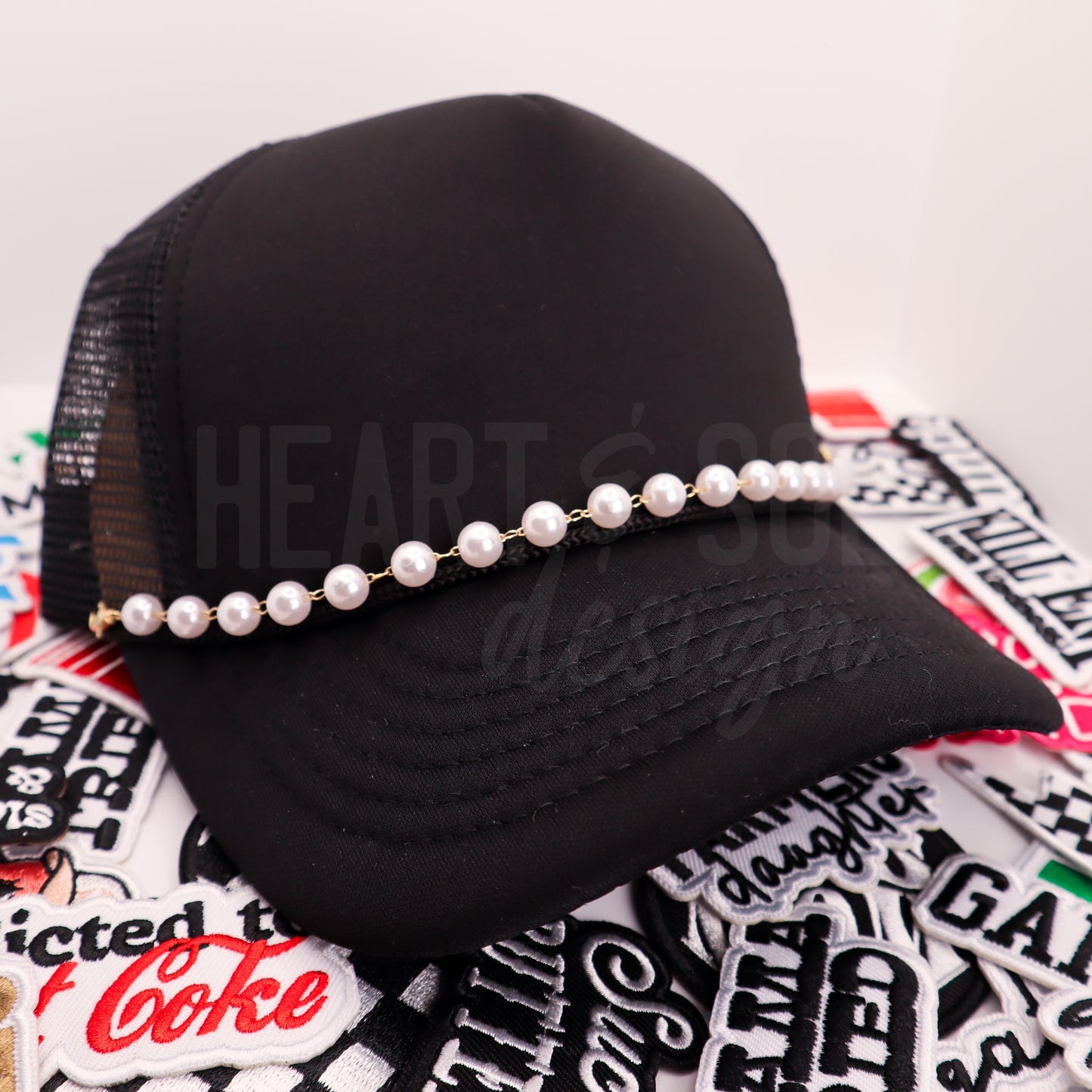 MINI PEARL hat chain