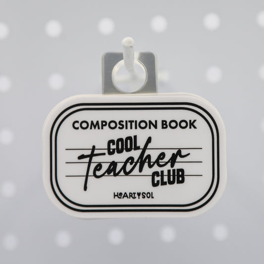 COOL TEACHER CLUB STICKER
