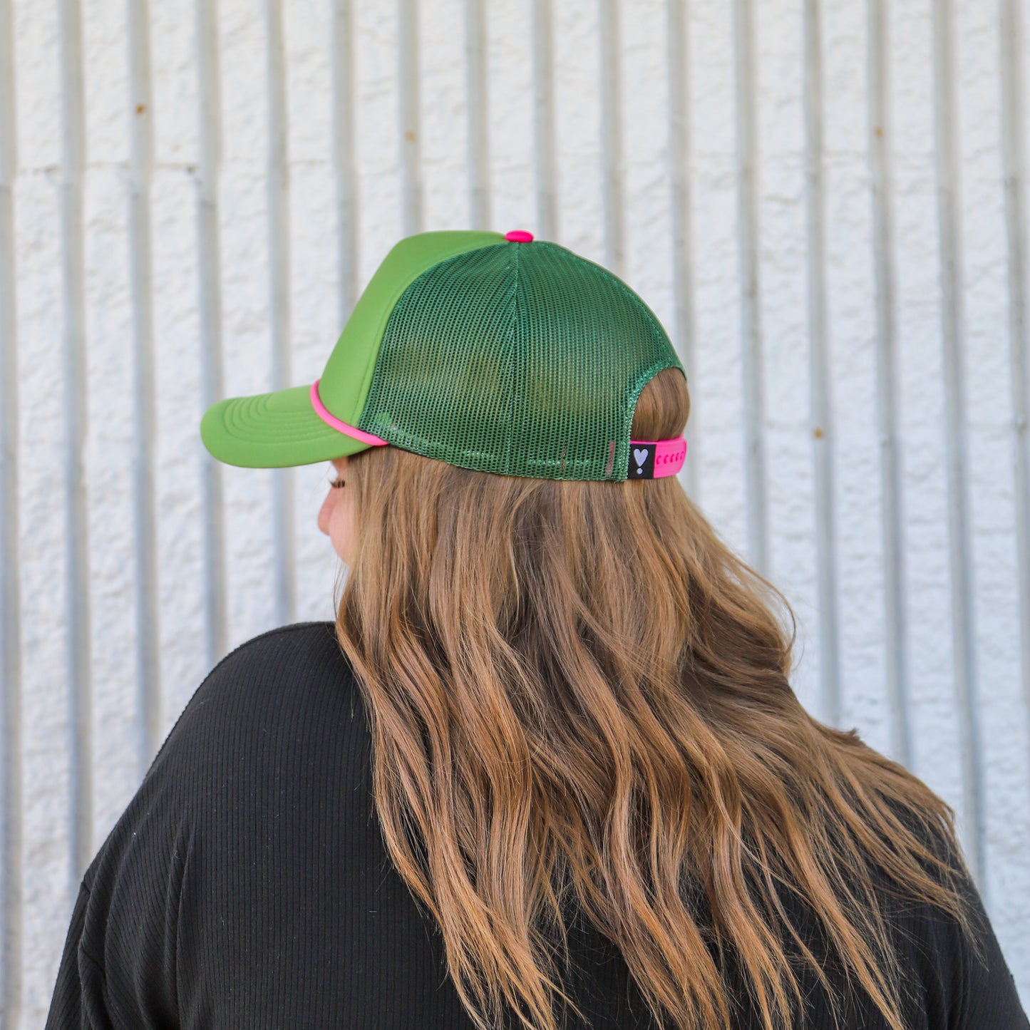 MTN MAMA GREEN TRUCKER HAT | HEART ❣︎ SOL EXCLUSIVE