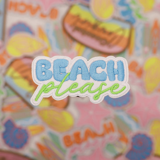 BEACH PLEASE PATCHES