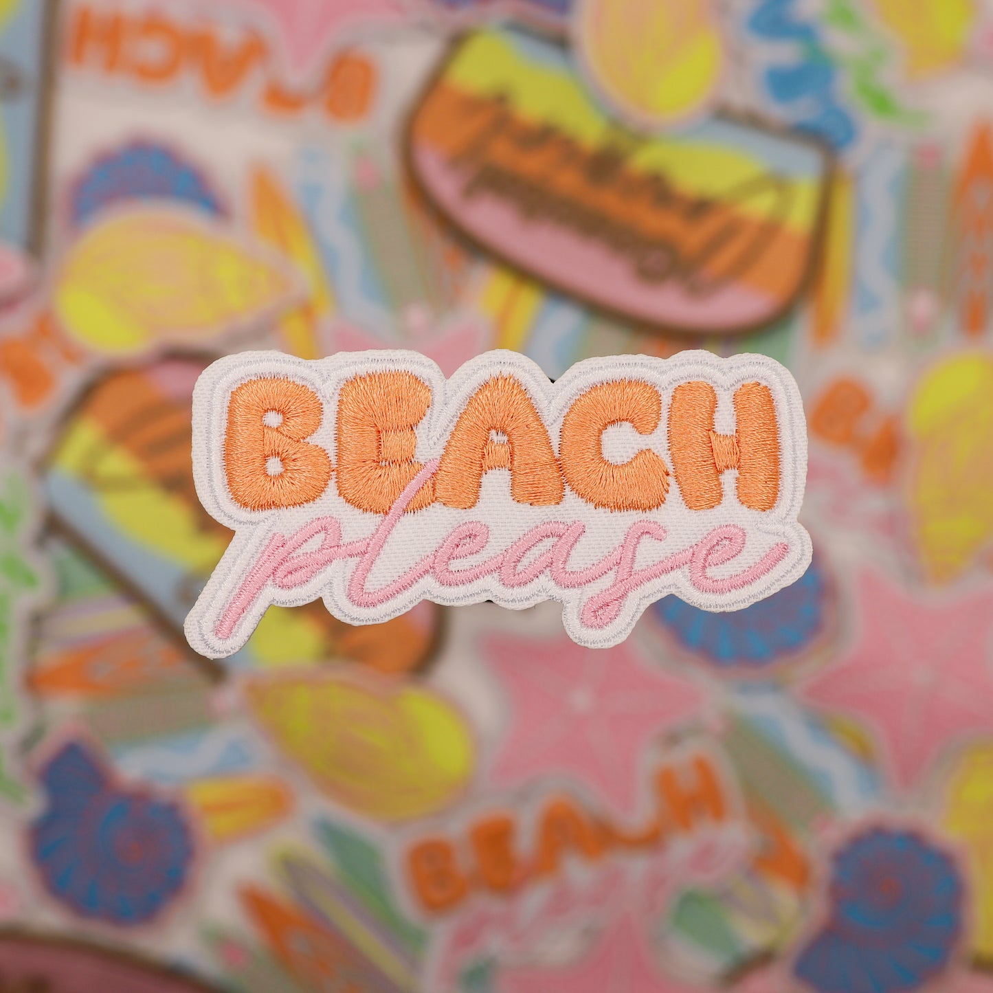 BEACH PLEASE PATCHES