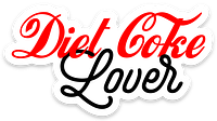 DIET COKE LOVER STICKER