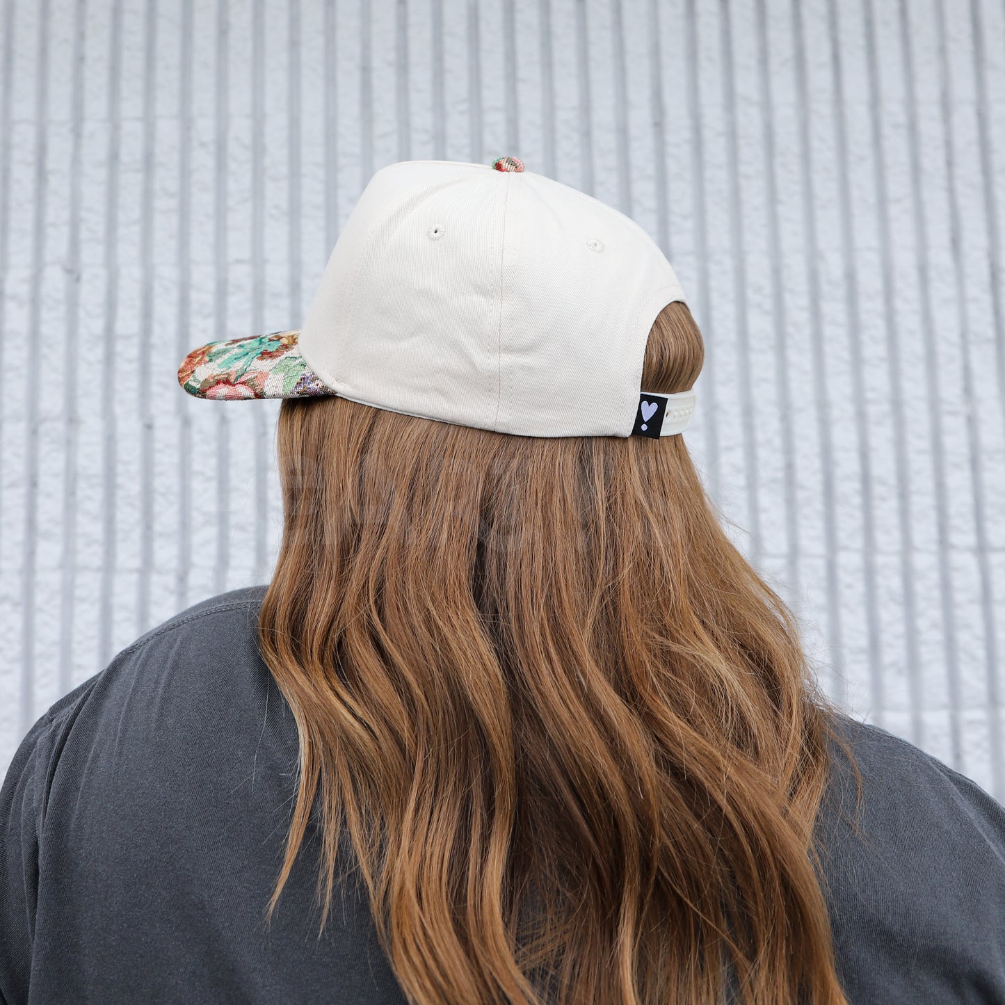 HOLY FLORAL CANVAS HAT