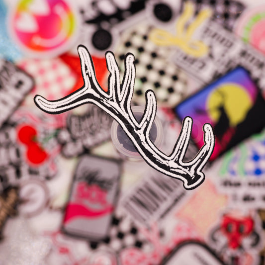 ELK ANTLER patch - 2 sizes