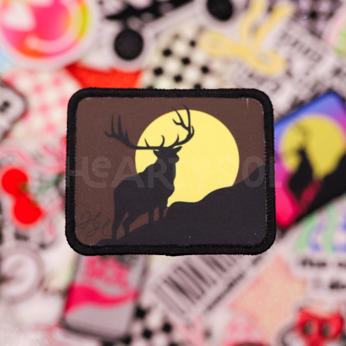 ELK ON THE HORIZON patch - 2 colors