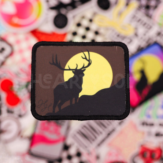 ELK ON THE HORIZON patch - 2 colors