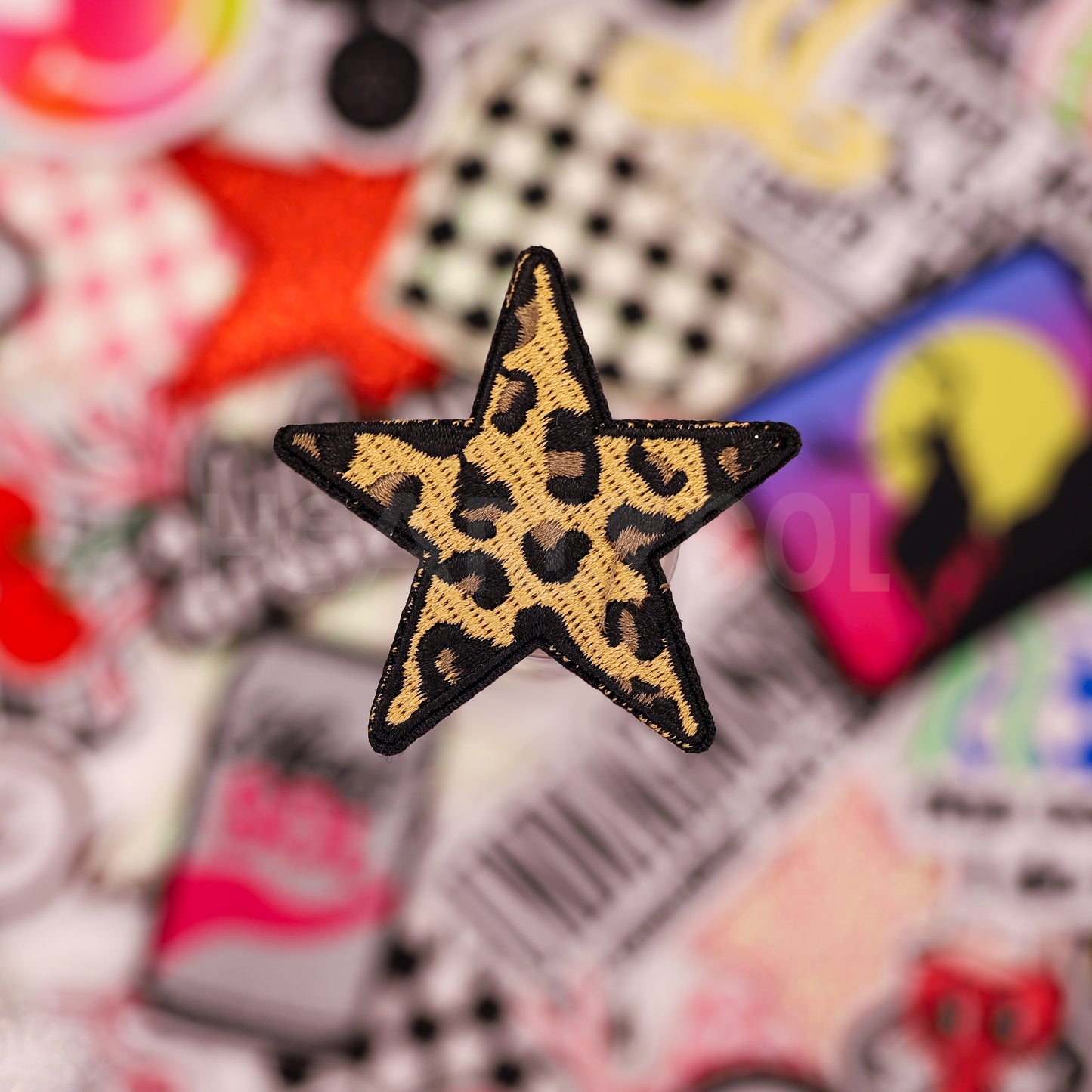CHEETAH STAR patch - 2 sizes