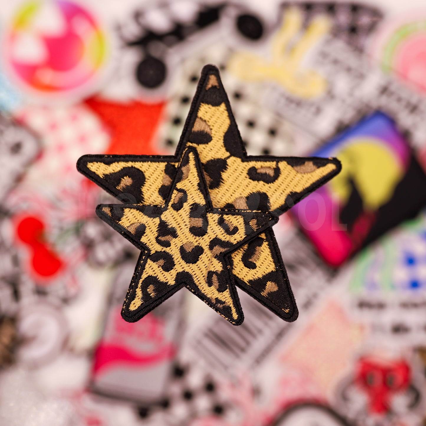 CHEETAH STAR patch - 2 sizes