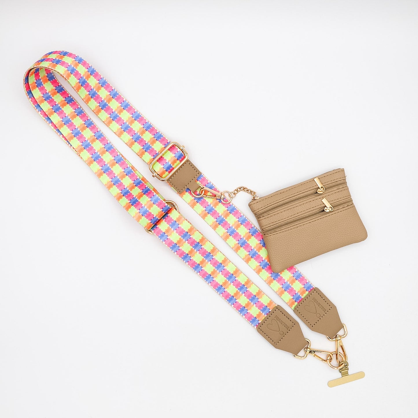 HAPPY TILES PHONE STRAP