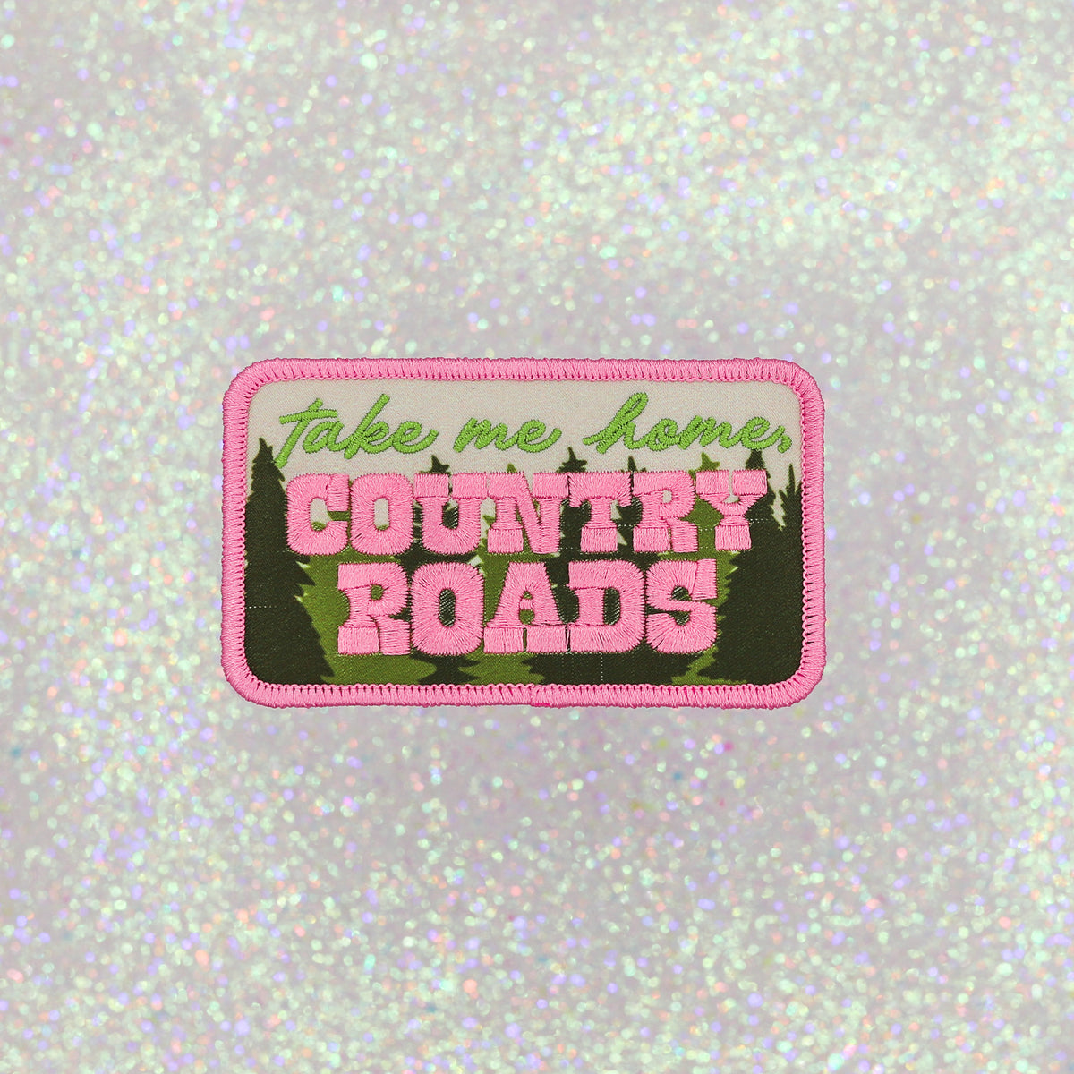 TAKE ME HOME COUNTRY ROADS patch