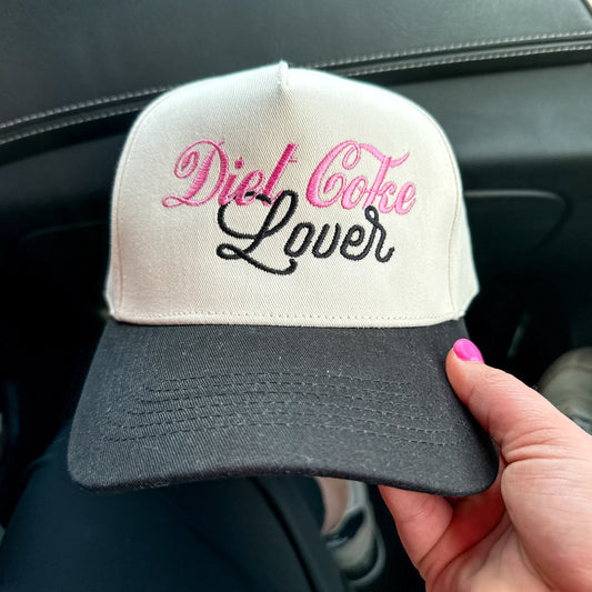 DIET COKE LOVER CANVAS HAT