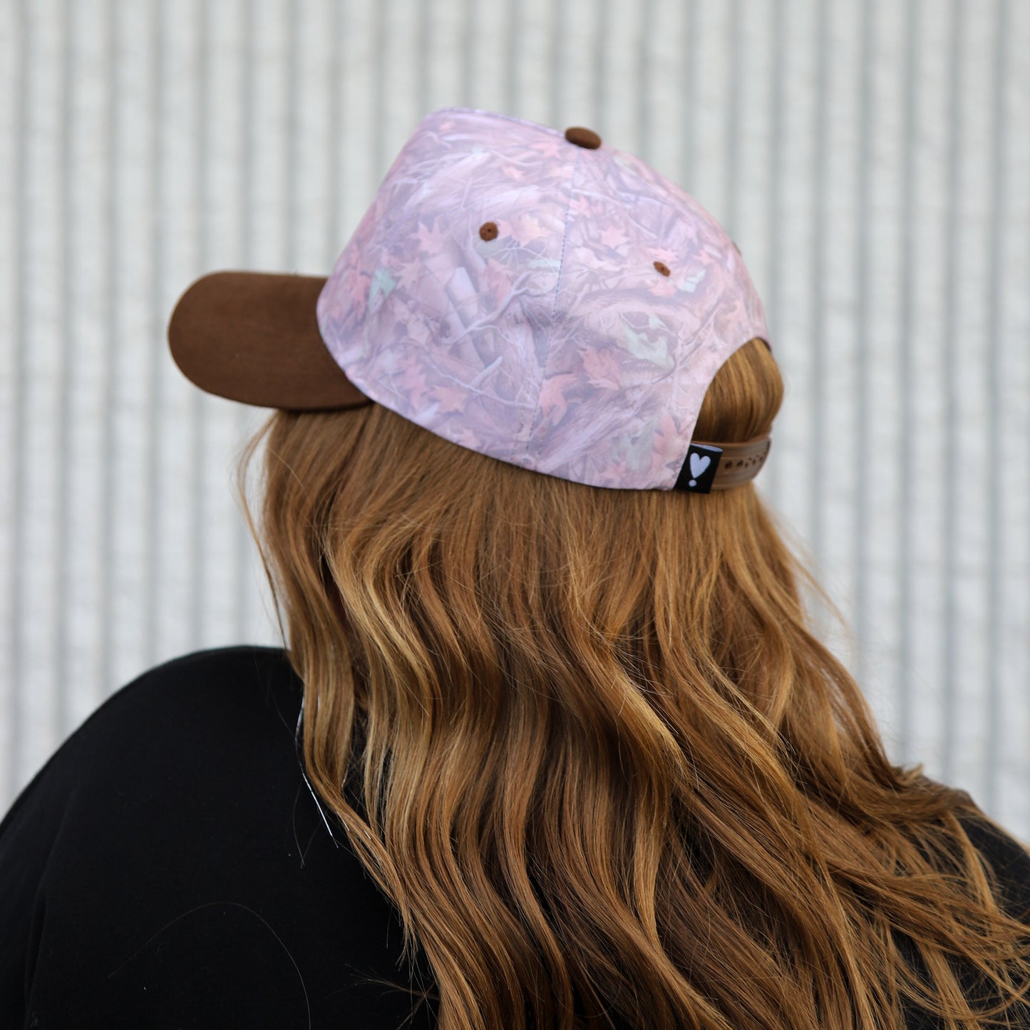BROWN FADED CAMO CANVAS HAT