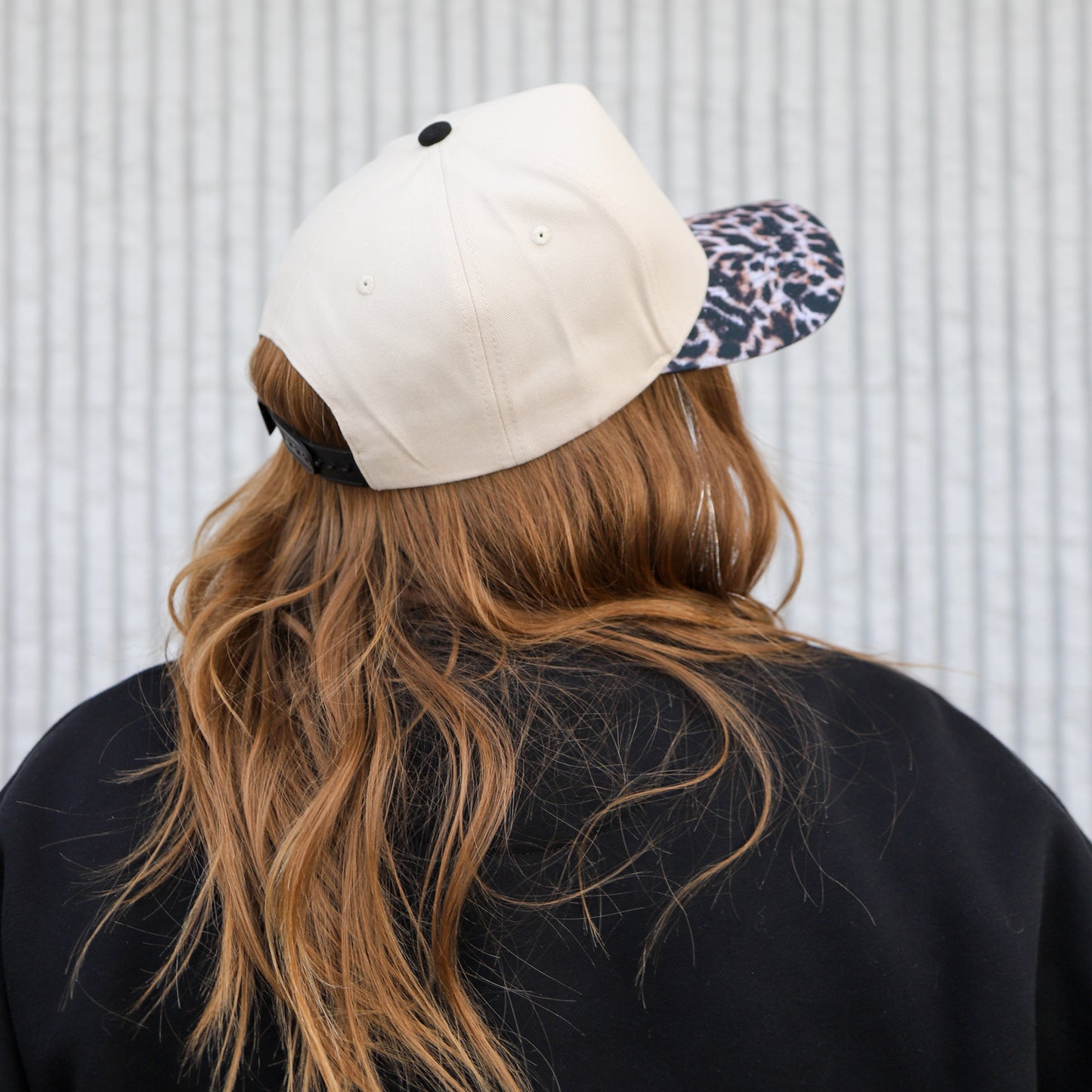 LEOPARD CANVAS HAT