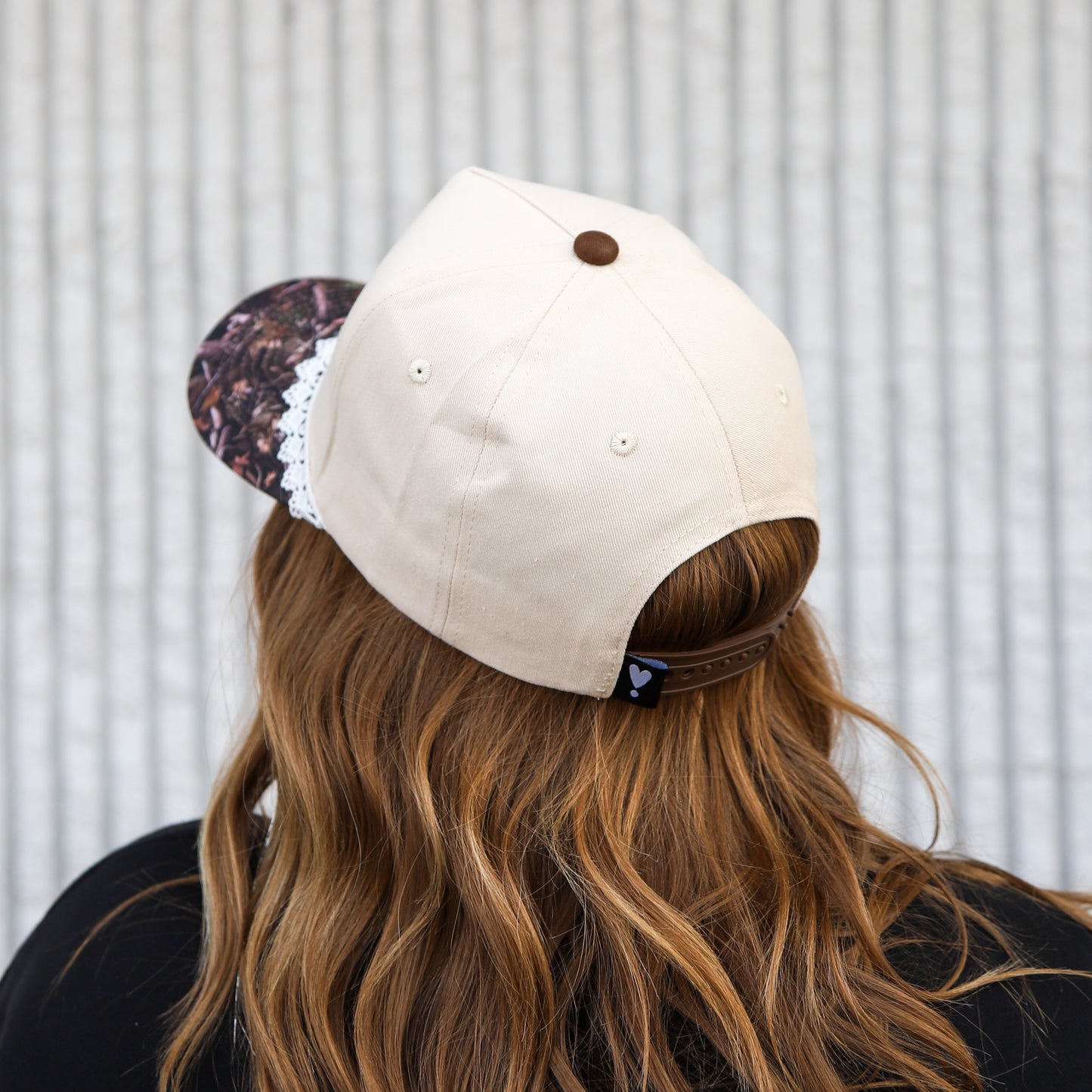 CAMO LACE CANVAS HAT