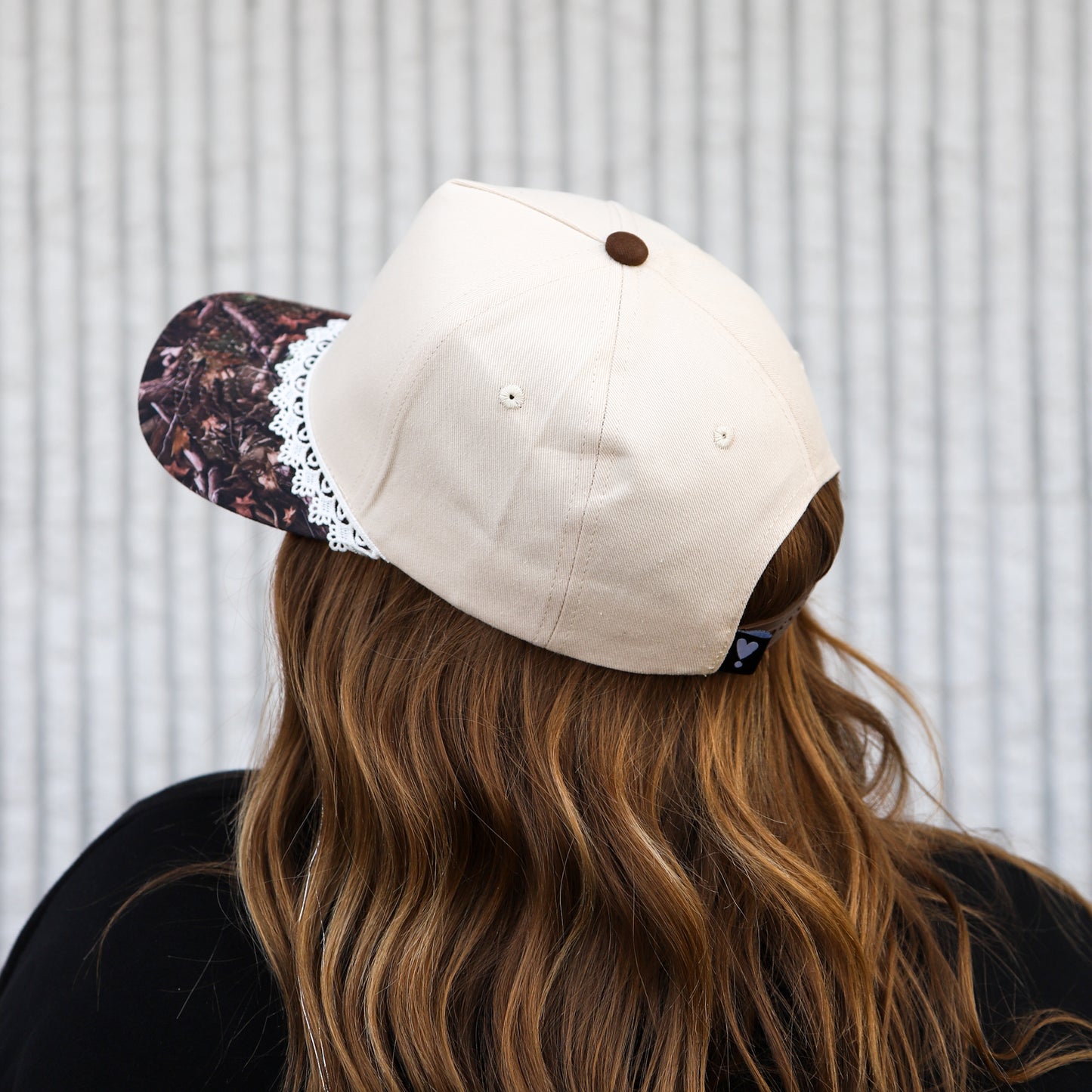 CAMO LACE CANVAS HAT