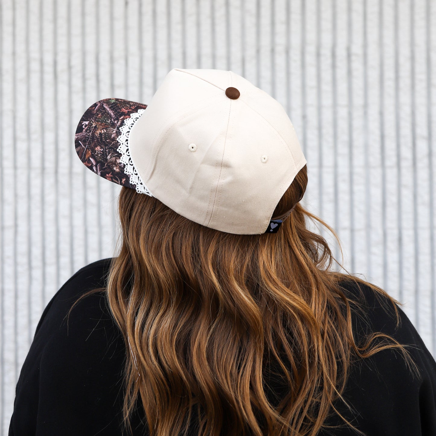 CAMO LACE CANVAS HAT