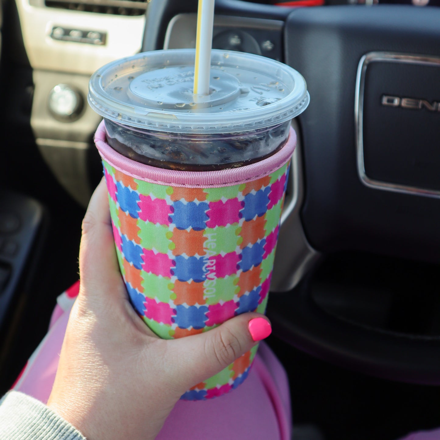 HAPPY TILES drink sleeve