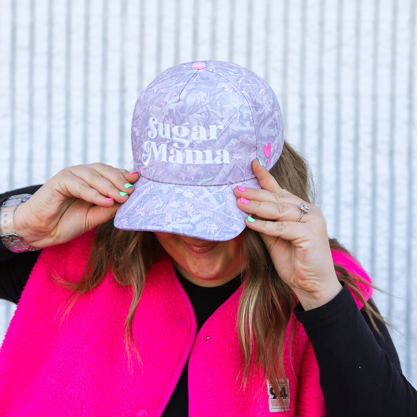 SUGAR MAMA (CAMO) TRUCKER HAT