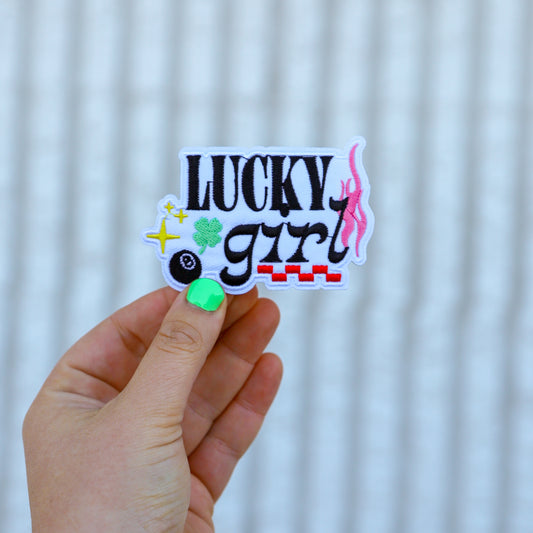 LUCKY GIRL PATCH (cool girl)
