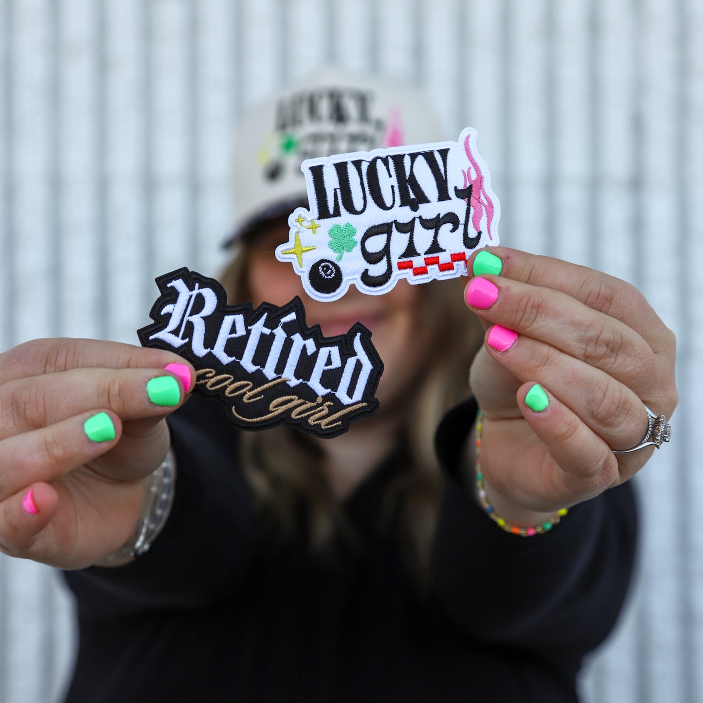 LUCKY GIRL PATCH (cool girl)