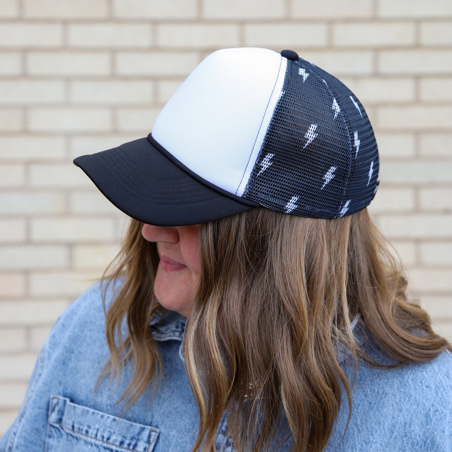 LIGHTNING BOLT TRUCKER HAT - 3 colors