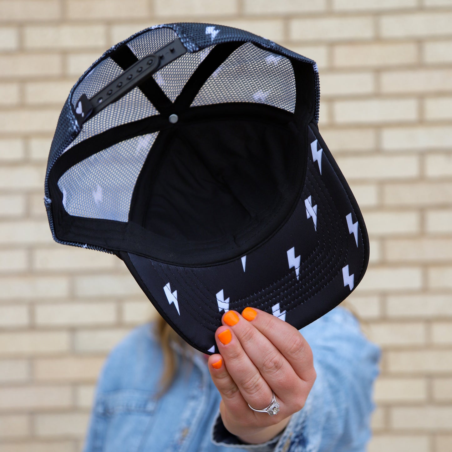 LIGHTNING BOLT TRUCKER HAT - 3 colors