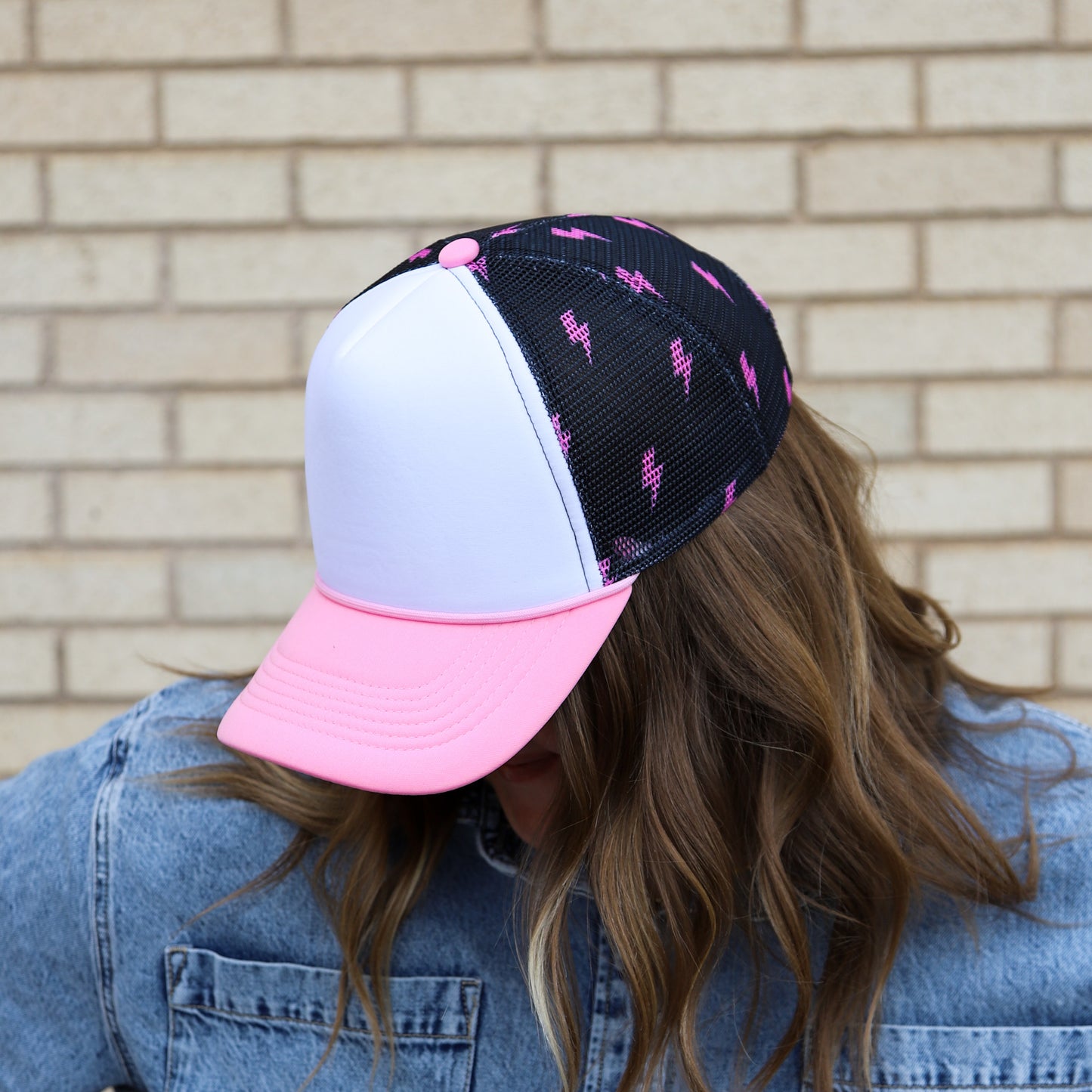 LIGHTNING BOLT TRUCKER HAT - 3 colors